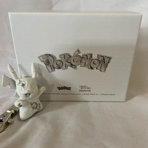 Daniel Arsham x Pokemon Pikachu Crystal Keychain